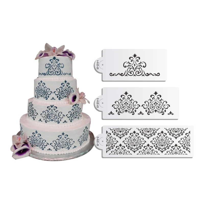 

Cake Decorating Stencil Mold Wedding Cake Stencil, Cake Mould G5GB