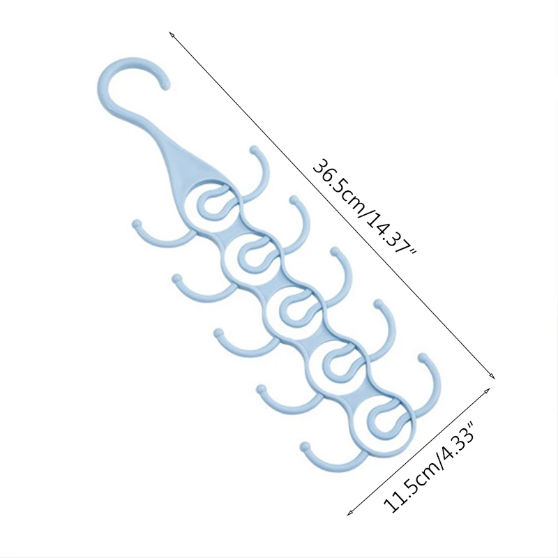 Clothes Hook 10 Multi-Function Tie Scarf Stand Bag Storage Rack Wardrobe Belt Hanger | Дом и сад