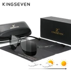 Очки солнцезащитные KINGSEVEN N7188 мужскиеженские фотохромные, алюминиевые поляризационные зеркальные солнечные очки UV400
