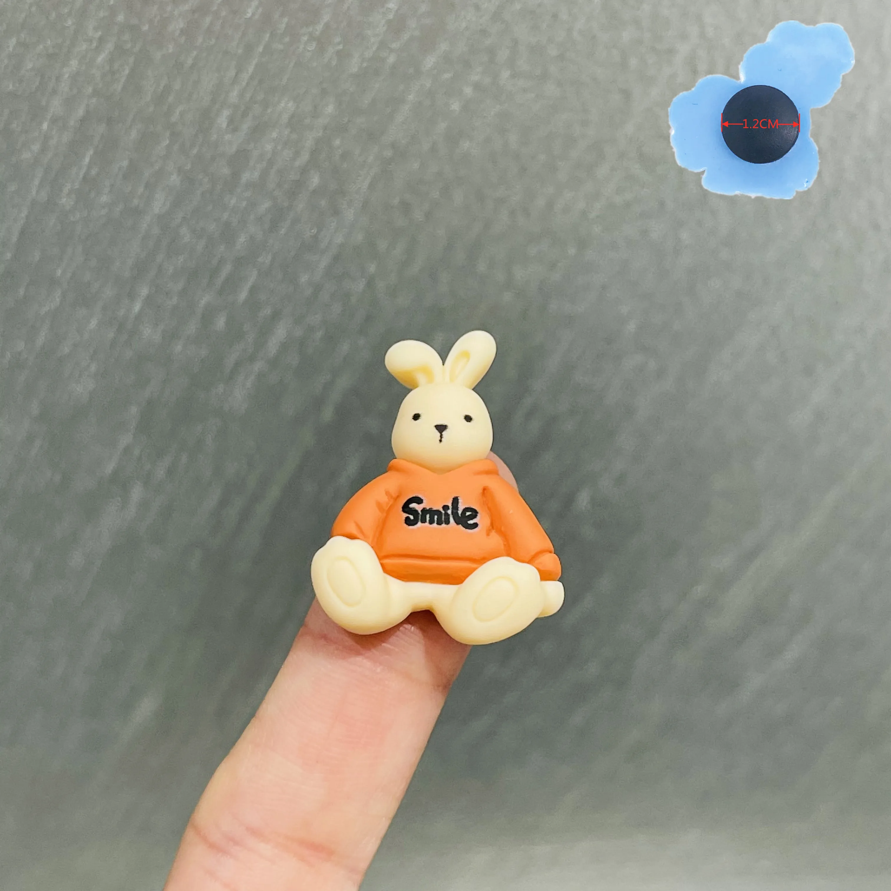 Лидер продаж 1 шт. Детские аксессуары для обуви в виде кролика-улыбки подвески