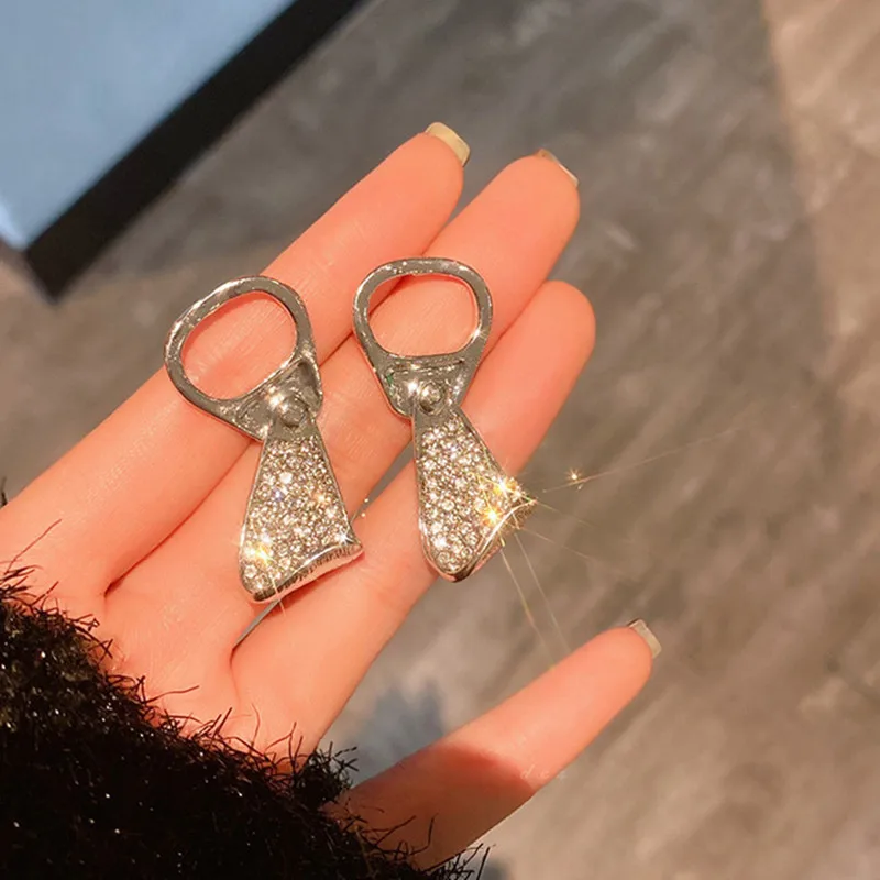 

Sexy Female Earrings, Summer Niche Design, Can Pull Ring, Cold Wind Life Element