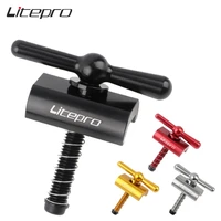 litepro folding bicycle handlebar hinge clamp lever handle foldable c buckle bike accessories