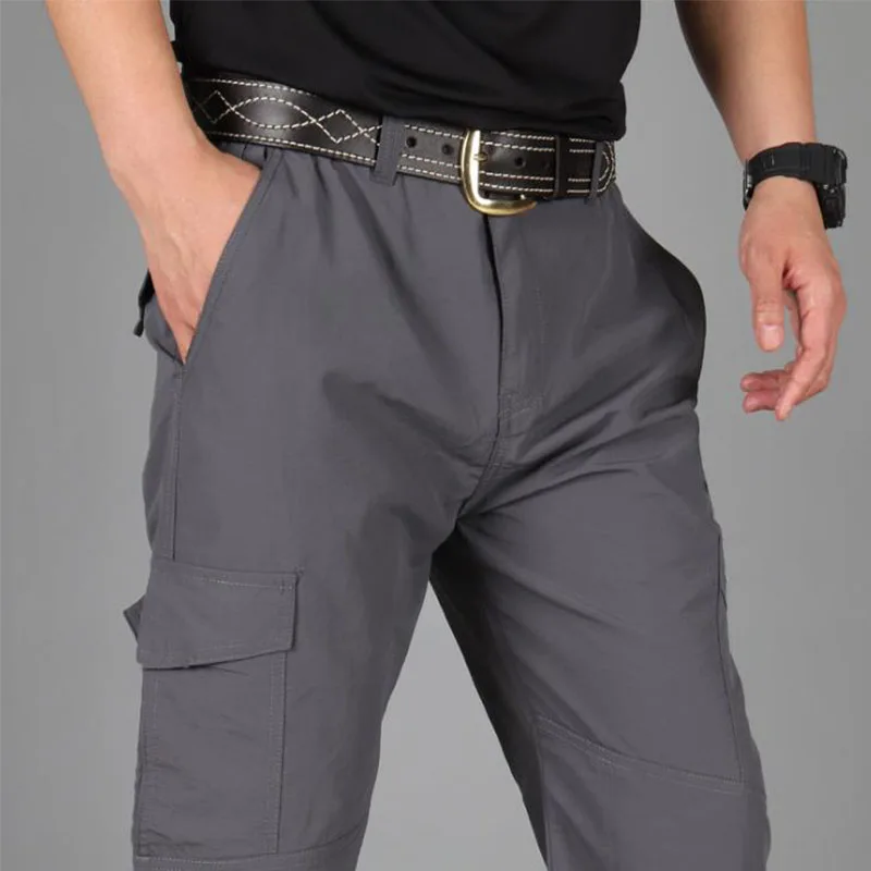 Мужские уличные городские тактические брюки водонепроницаемые быстросохнущие