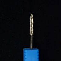 1pcs silver pro carbide nail drill bits nail art electric drill machine files nail art tools cut and polish bottom of nail