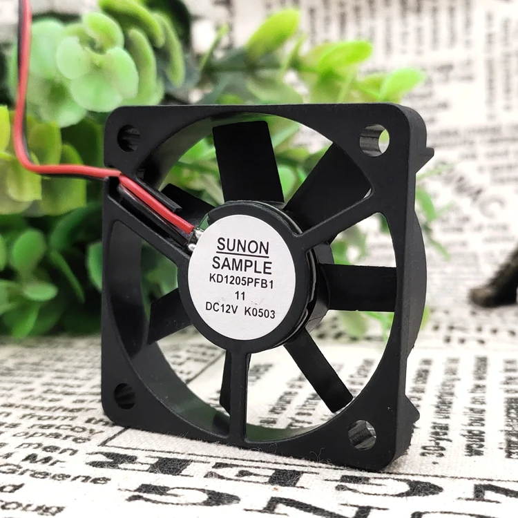 

New original KD1205PFB1-8 DC12V 0.9W 5CM 5010 3-wire silent cooling fan