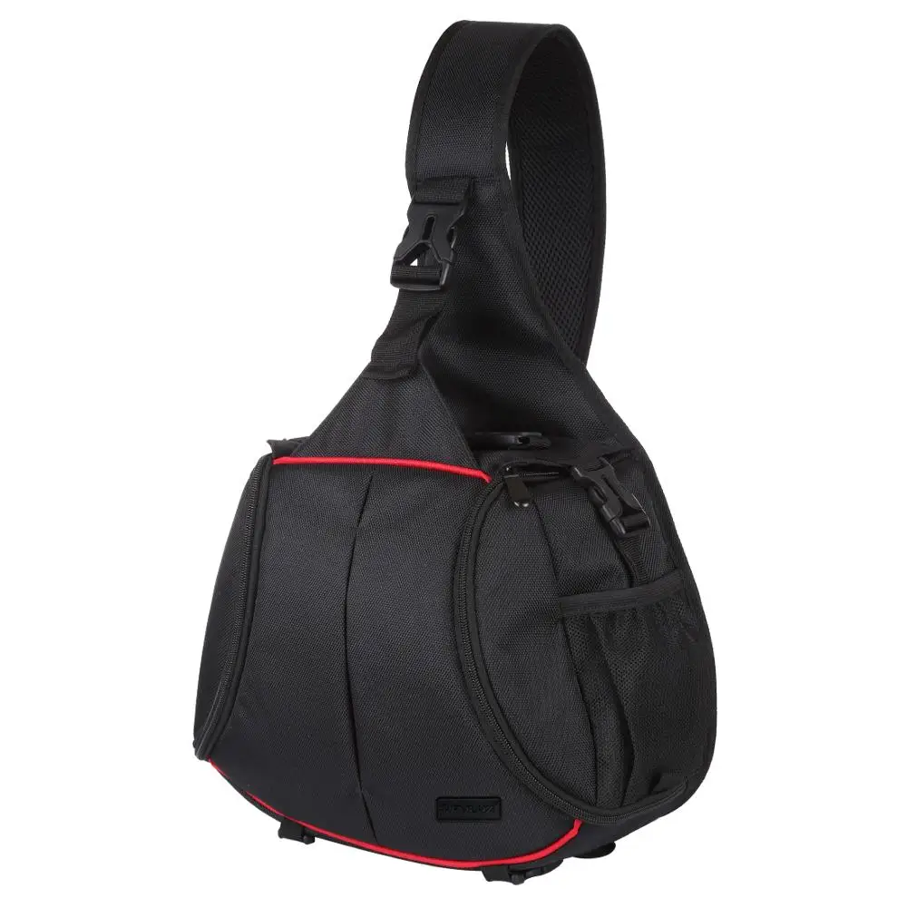 

Треугольный Стиль SLR сумка для камеры Sony Canon EOS Nikon Panasonic Olympus слинг водонепроницаемый рюкзак на одно плечо сумка-мессенджер