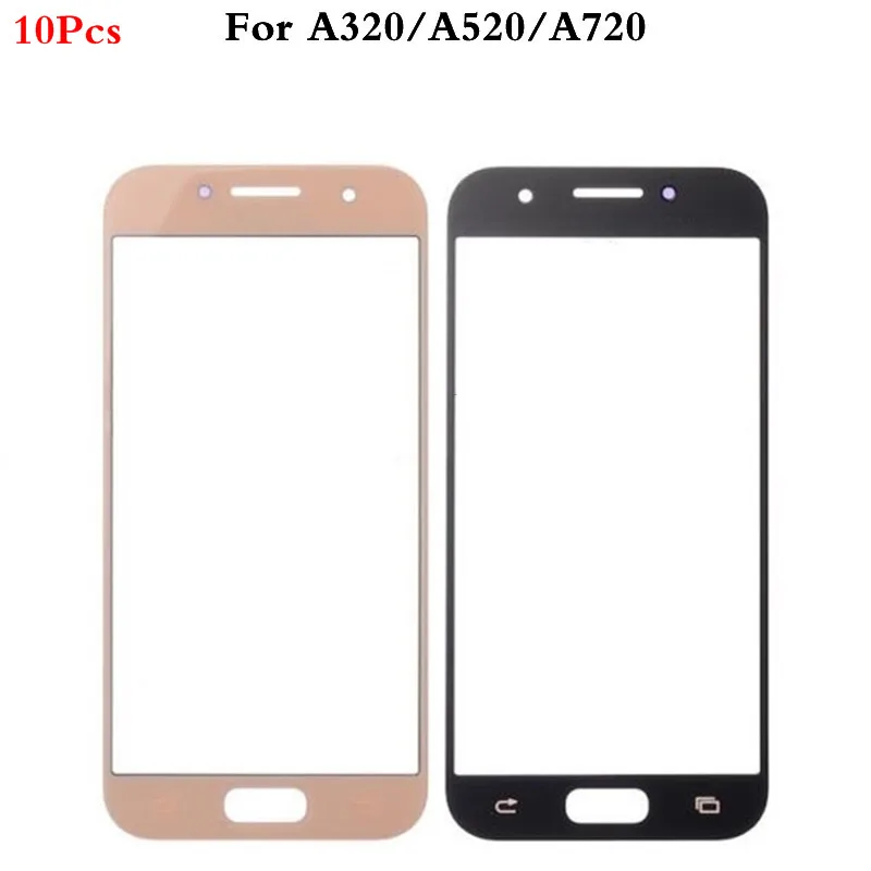 10 шт./лот Передняя панель для Samsung Galaxy A3 A5 A7 2017 A320 A520 A720 сенсорный экран ЖК дисплей
