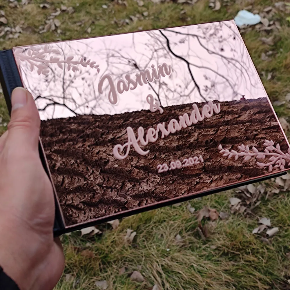 Для свадьбы свадебные сувениры 30x20 см с 100 листов Свадебная Гостевая книга