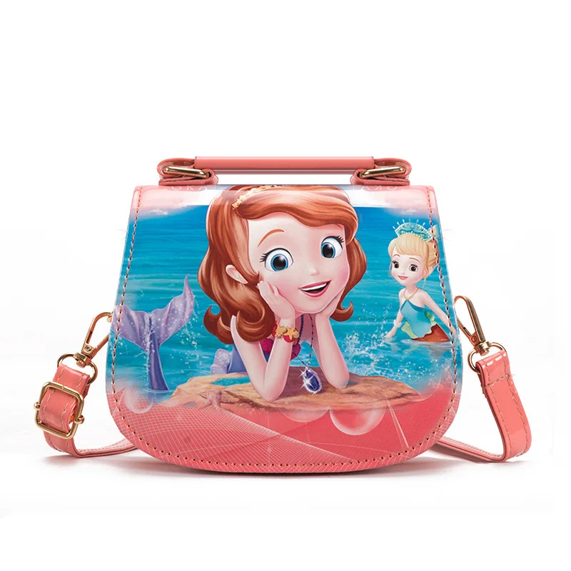 Детская сумка мессенджер из искусственной кожи Disney princess на плечо для девочек с