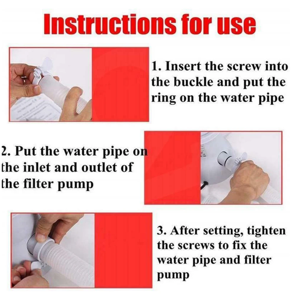 

Spot Electric Swimming Pool Filter Pump For Above Ground Pool Cleaning Tool Hot Tub Garden 110V/220V Hogard