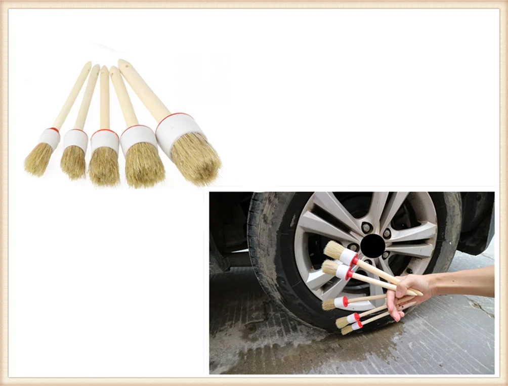 Щетка из древесины для салона автомобиля Lexus IS350 GS430 RX400h RX330 IS250 ES330|Клипсы и зажимы