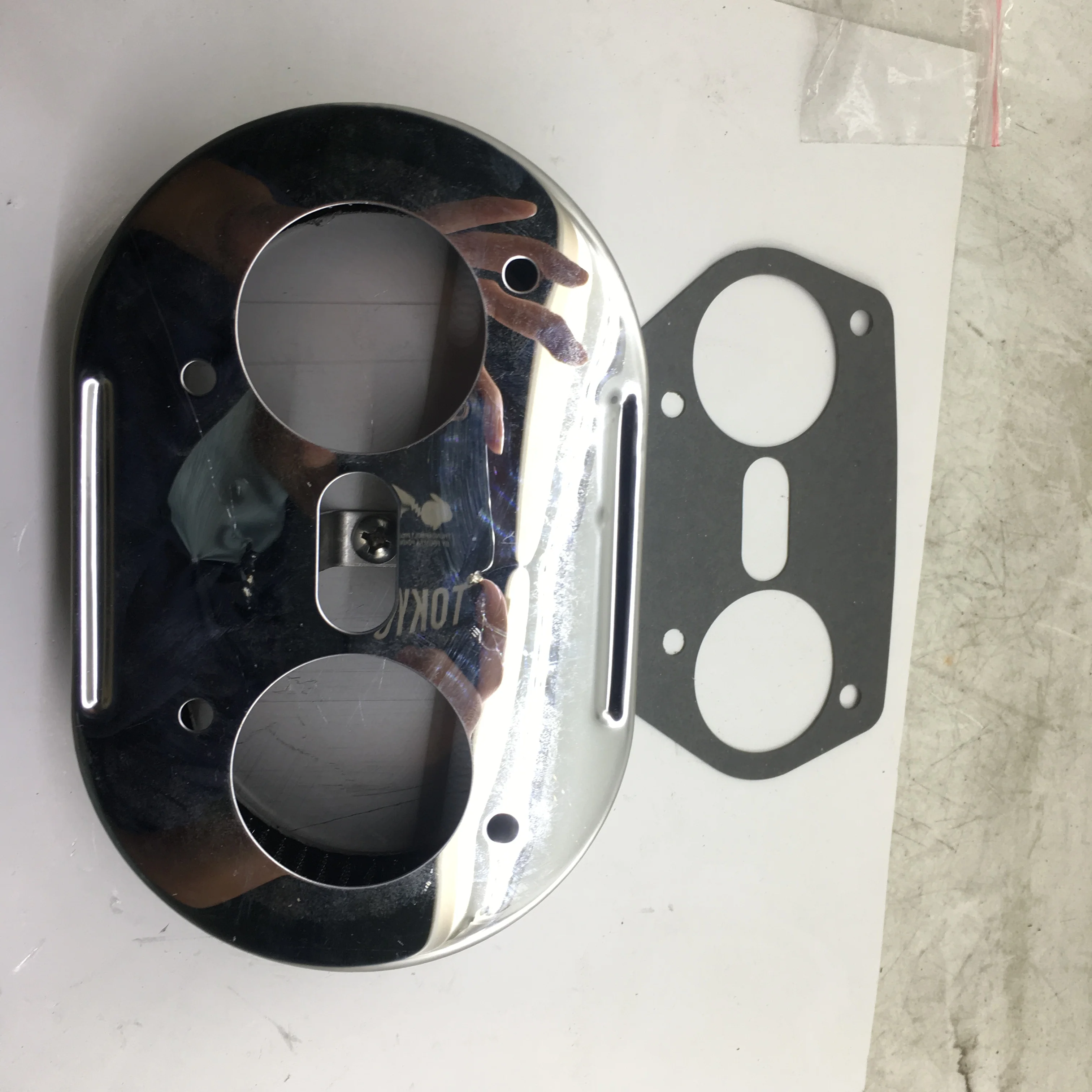 Воздушный фильтр SherryBerg для карбюратора автомобиля FAJS EMPI WEBER VW PORSCHE хромированный