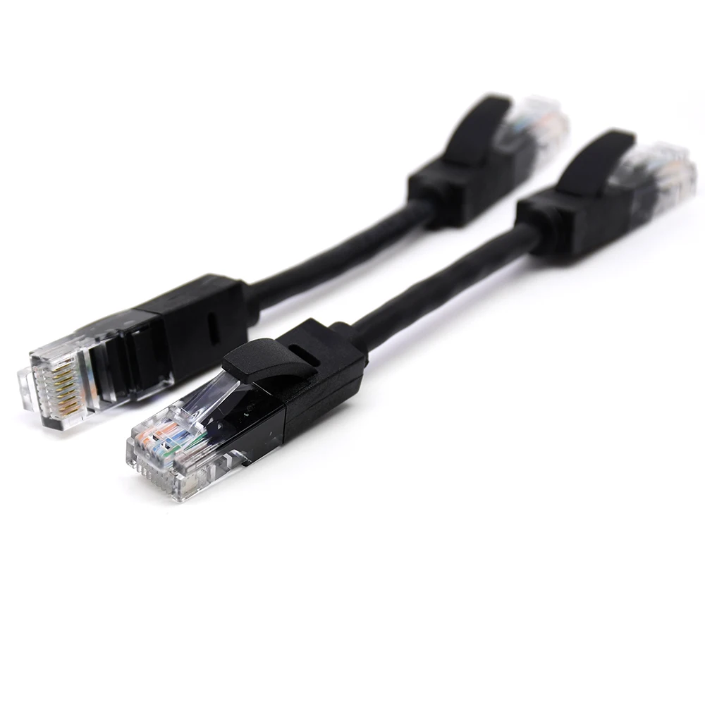 Кабель Ethernet RJ45 cat 5e 15 см высокоскоростной сетевой кабель Lan коммутационный