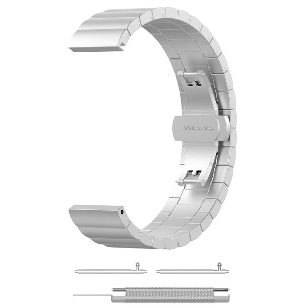 

Replacement Stainless Steel Watch Strap Wrist Band High Quality Band Support Accessories For Garmin Forerunner 245/245m