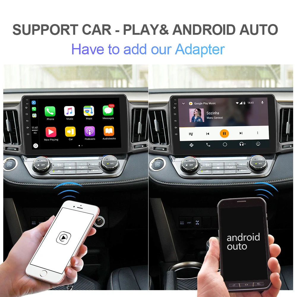 Автомобильное радио Isudar H53 4G Android 1 Din для Toyota/RAV4 RAV 4 2013 Автомобильный мультимедиа 8