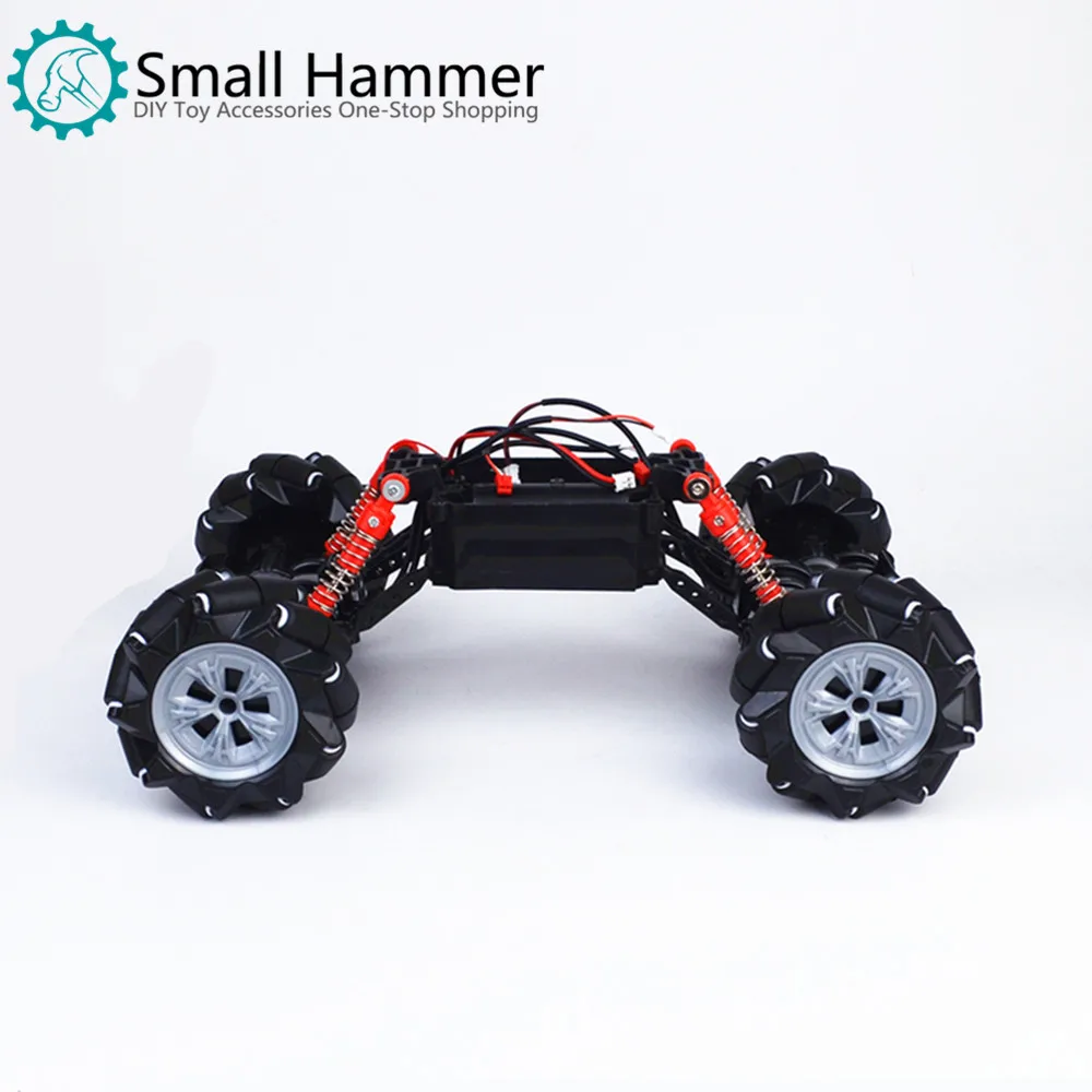 

2019 New Omni-directional smart car chassis universal wheel with cover four wheels drive