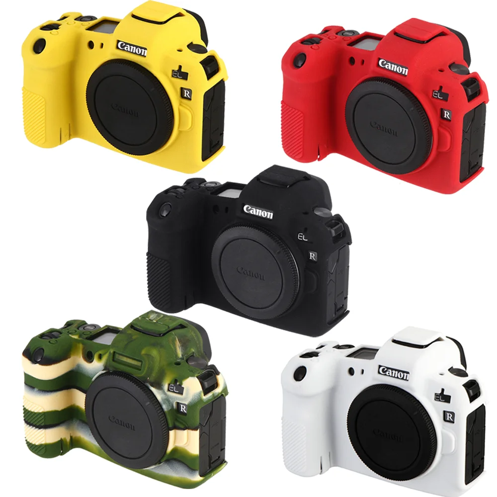Чехол для камеры Canon EOS R силиконовый защитный чехол Высококачественная текстура
