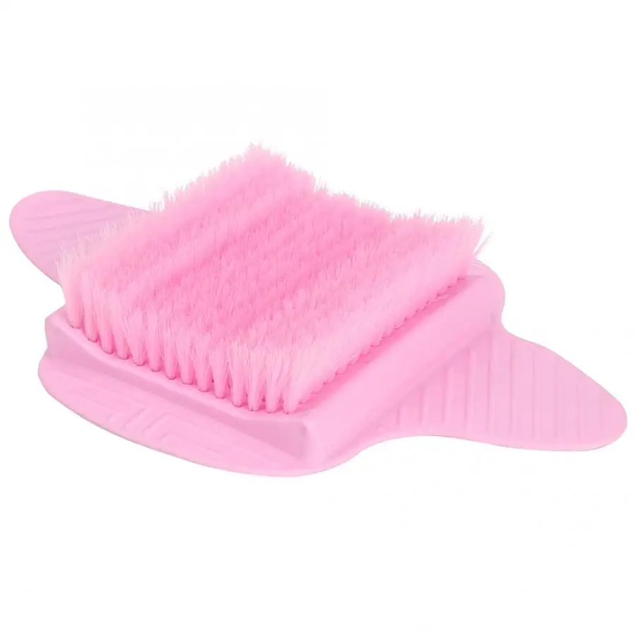 Пластмассовый массажер для ног щетка Ванной Щетка стоп ванны очиститель