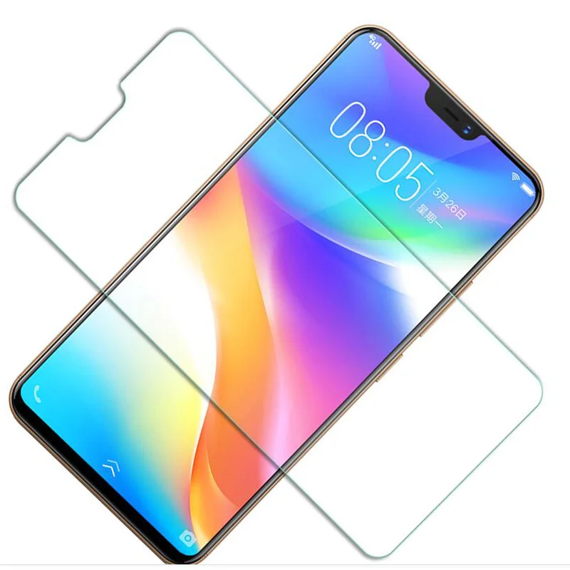 Чехол из закаленного стекла для Vivo V9 на Y81, защитный экран Nex S Nexs Glas, пленка 9v Y 81 Protect Protection on.