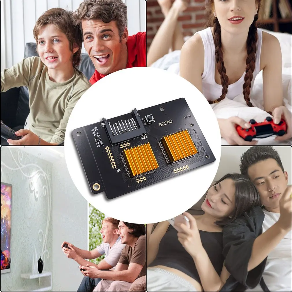 

Game Optical Drive Simulation Board Ultima Version For Gdemu V5.5 Disk With Heat Sink For Sega For Gdemu V5.5