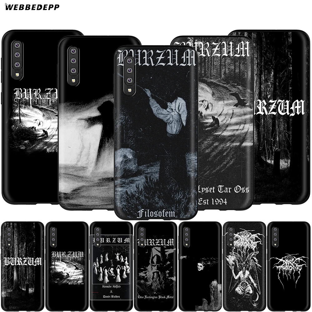 Webbedepp Burzum Filosofem BRZM чехол для Samsung Galaxy S7 S8 S9 S10 Plus Edge Note 10 8 9 A10 A20 A30 A40 A50 A60 A70|Бамперы| |