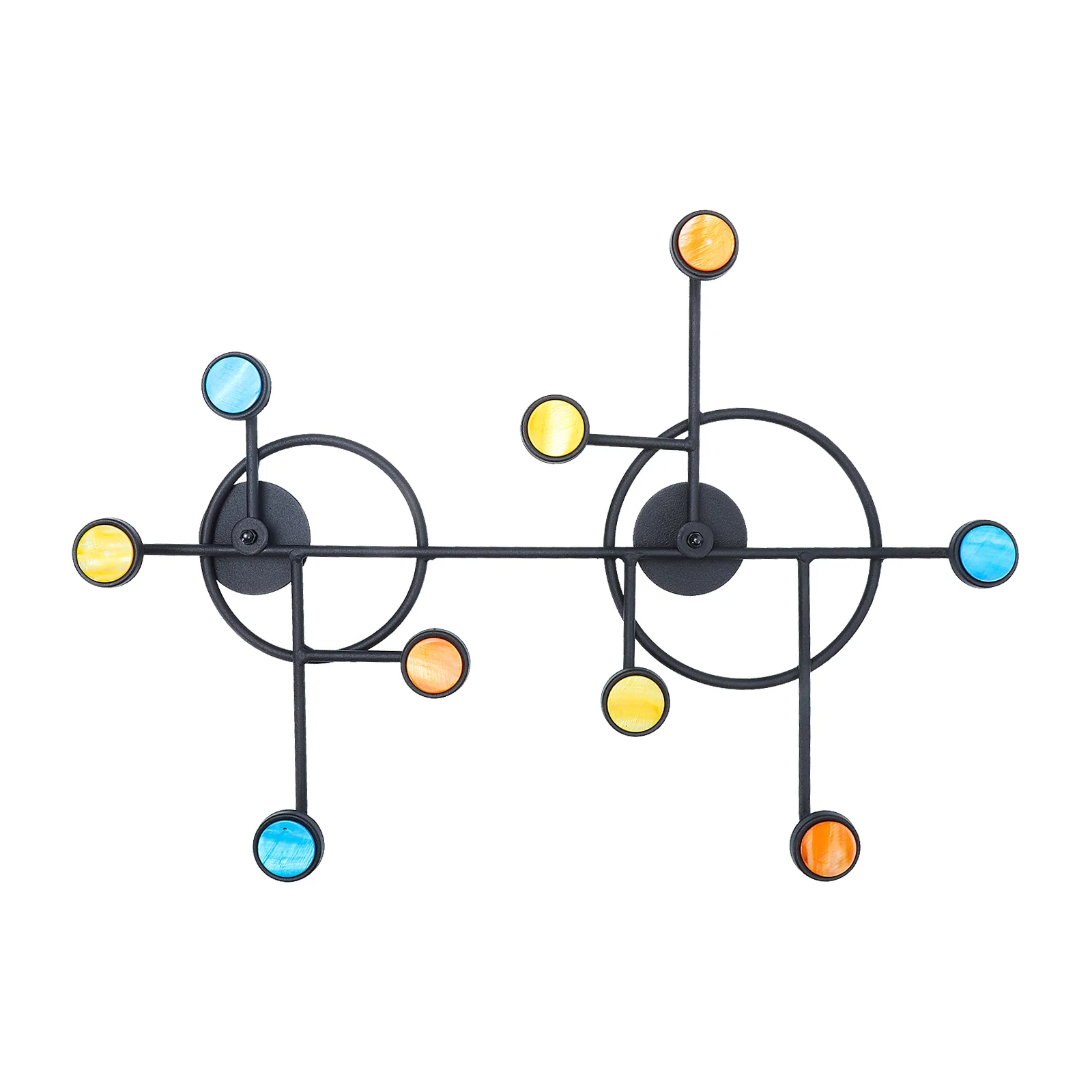 

1pc Decorative Wall Hook Delicate Hanging Hook Bathroom Clothing Hanger with Screws