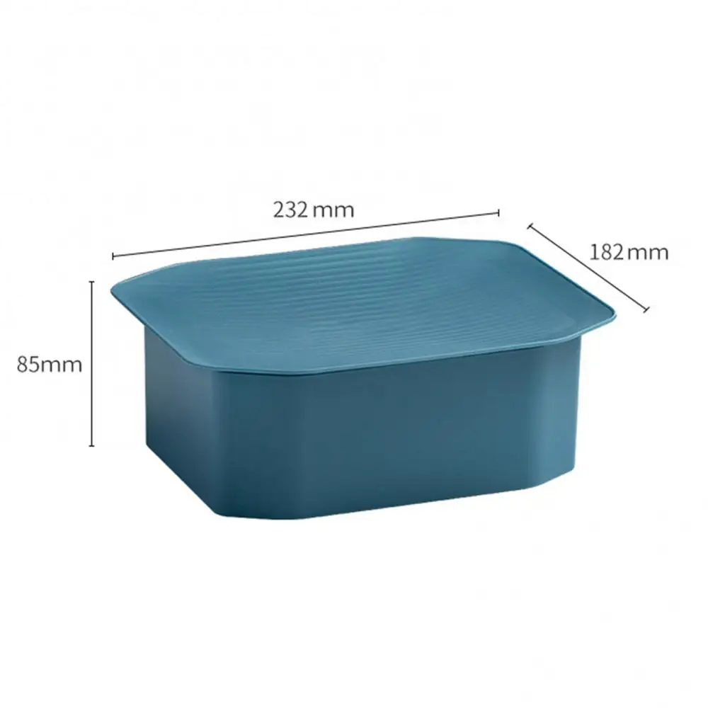 

Desktop Storage Smooth Edge Nodic Style Dustproof Eco-friendly Desktop Storage for Kitchen