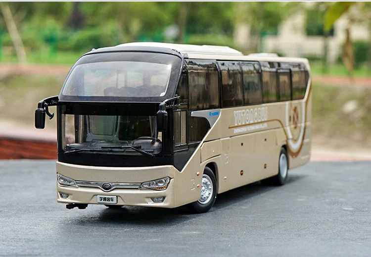 1/42 YuTong автобус ZK6128HQB автобус литой автобус модель автомобиля мальчик Gilr подарки игрушки