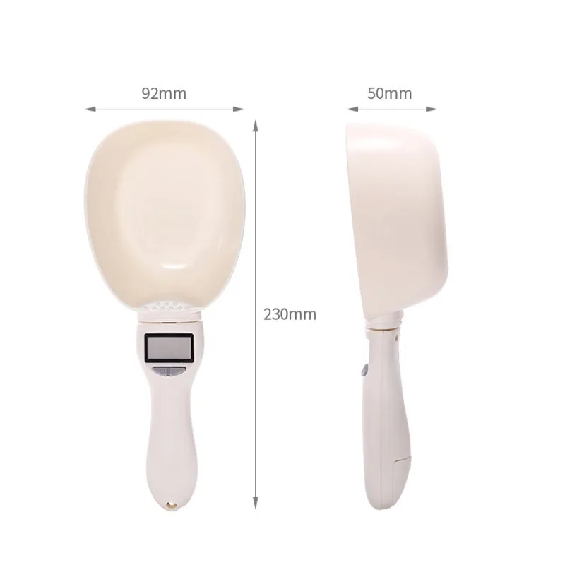 

Pet Feed Food Measuring Spoon Cup Scale Dog Electronic Food Measuring Digital Scale Spoon With LCD Display Pet Spoon