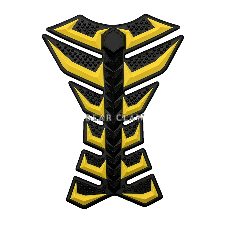 Универсальный Fishbone 3D мотоцикл газ масло защитная накладка на топливный бак