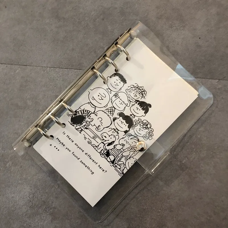Простой стиль Rogue Dog Charlie свободная страничка настольная книга А6 блокнот в сетку Ежедневник для студентов офисные школьные принадлежности канцелярские товары