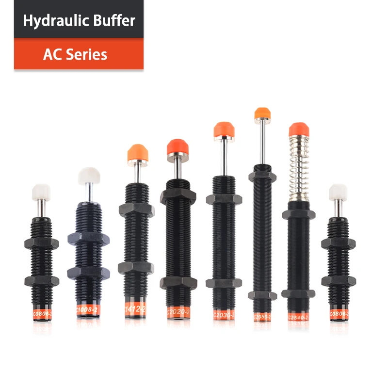 

AC Pneumatic shock absorber oil pressure hydraulic AC0806-2/2540/1210/1412/2020/2050/2525 damper damping cylinder steady speed