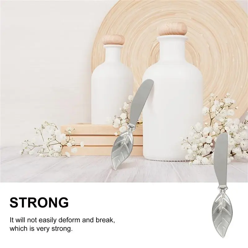 

2Pcs Butter Spreader Knife Professional Butter Knife Durable Butter Knife Leaf Butter Knife Butter Knife Kitchen Accessories