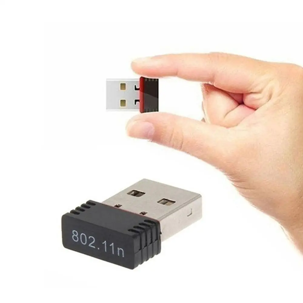 Портативная сетевая мини карта USB 2 0 WiFi беспроводной адаптер для ПК настольный 802