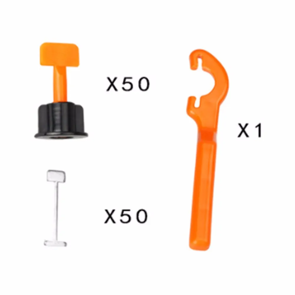 

Alignment Spacers 1*Auxiliary Tool For Floor Wall 50*Tile Leveler Equalizer