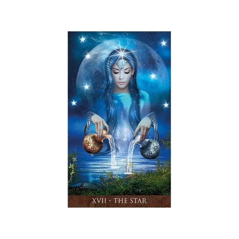 Полная английская карта Arcanum Tarot 78 карт колода таинственное гадание оракул