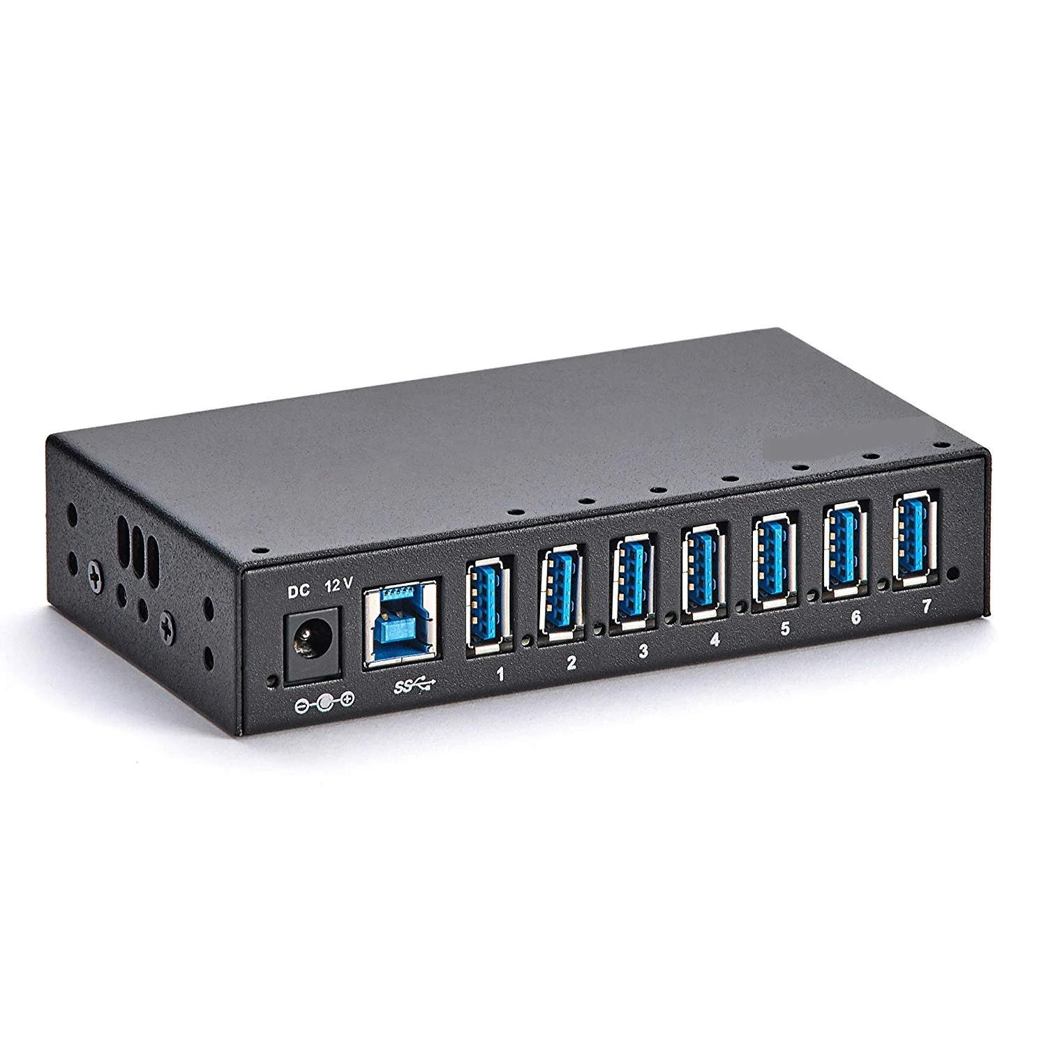 USB 3 0 7 Порты и разъёмы промышленные металлические usb хаб приведенный в действие