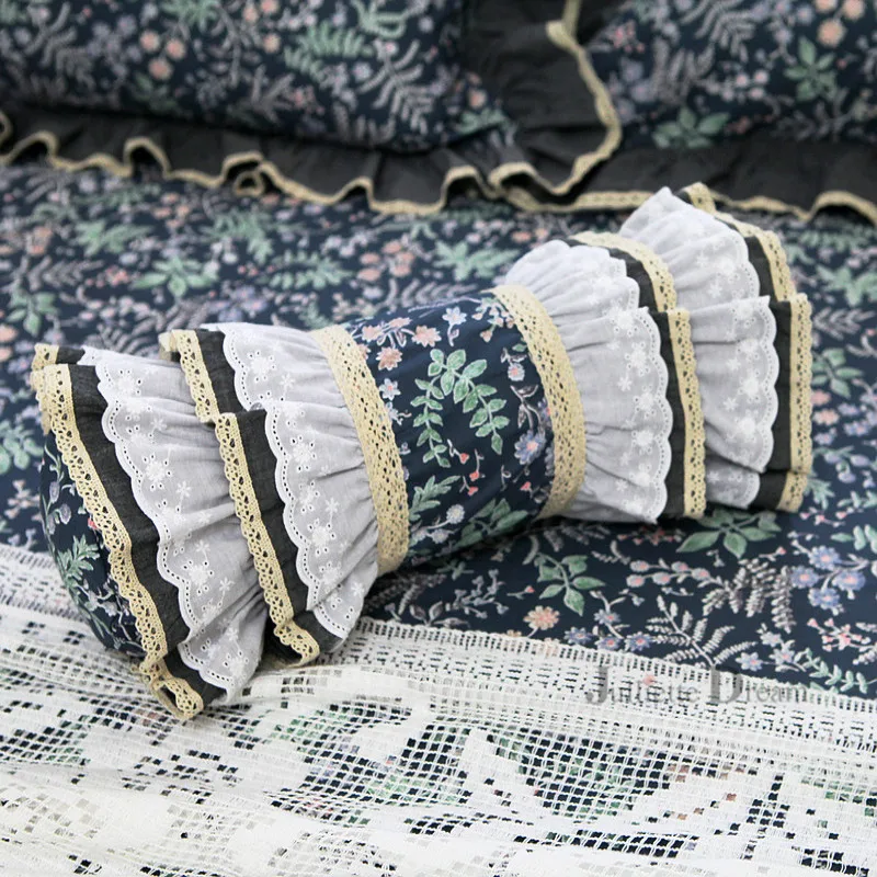 Модная кружевная Подушка с оборками подушка принцессы для постельного белья