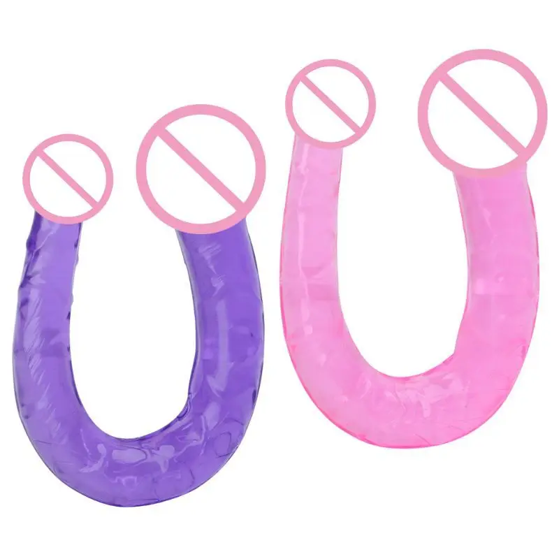 Анальная пробка с двойным проникновением фаллоимитатор для пениса секс