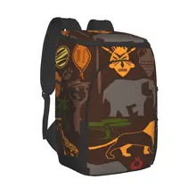 Thermal Backpack African Ethnic Waterproof Cooler Bag Large Insulated Bag Picnic Cooler Backpack Refrigerator Bag