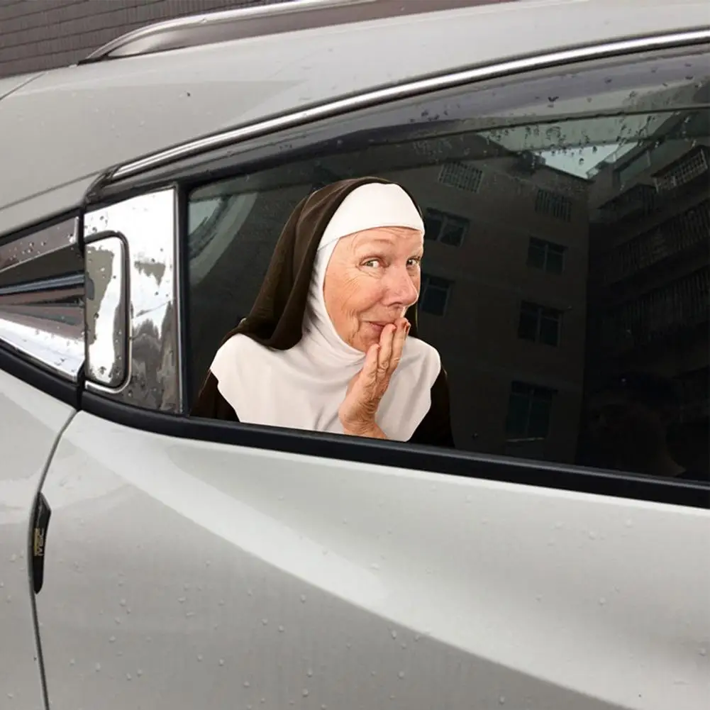 3D наклейка на заднее стекло автомобиля знаменитости автомобильная с иллюзией