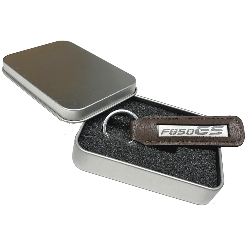 Брелок для мотоцикла F850GS металлический кожаный брелок ключей подходит BMW F850 GS F