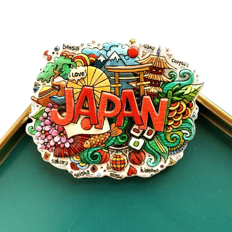 Стикеры для холодильника Соединенные Штаты Япония путешествия США сувениры