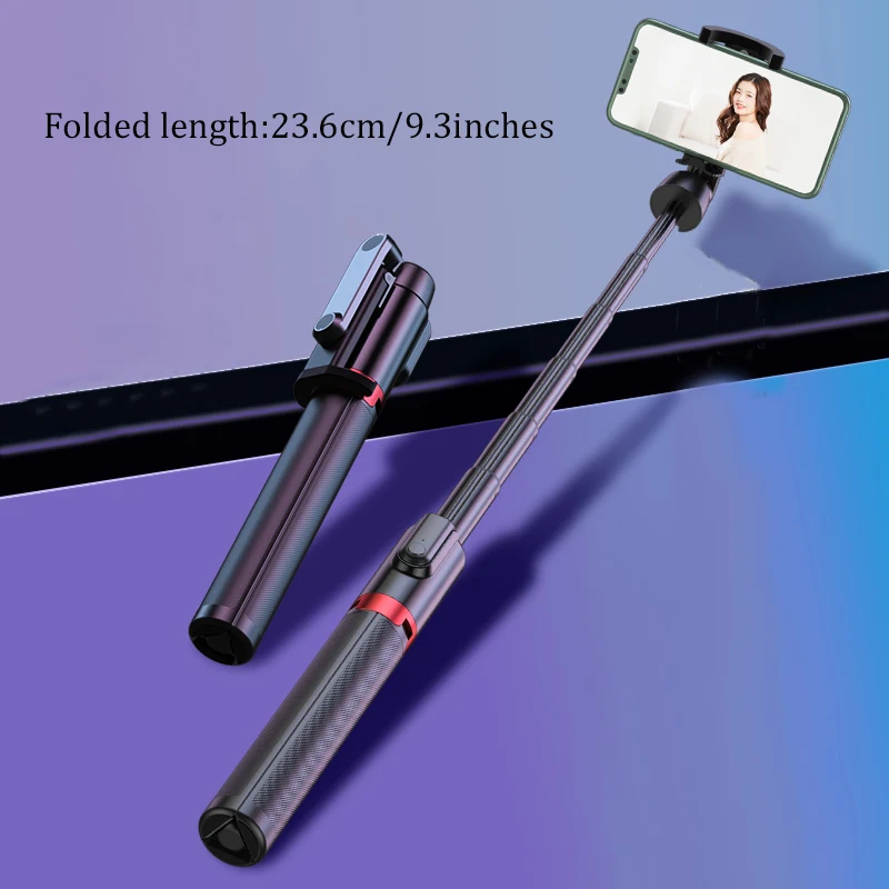BFOLLOW длинные селфи Палка с 130 см/51 дюйм 65 см/25 6 inch 3 в 1 штатив Bluetooth для Мобильный