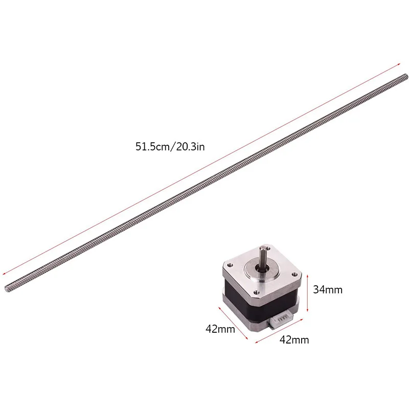 

Dual Z Axis Lead Screw Upgrade Kits for Creality CR10 Ender3 Pro 3D Printer Accessories impressora 3d ender 3 pro dual z axis