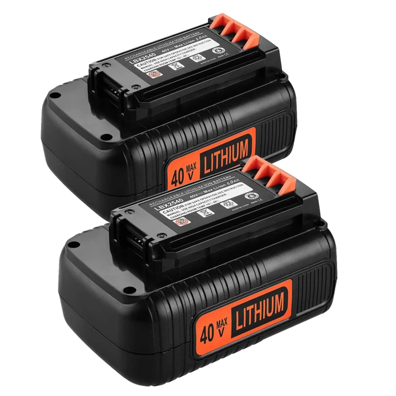 

Replace Black&Decker BL2036 3.0 4.0 5.0Ah 40V Lithium-ion LBX2040 LBXR36 Replacement Battery for Replace Wireless Tools