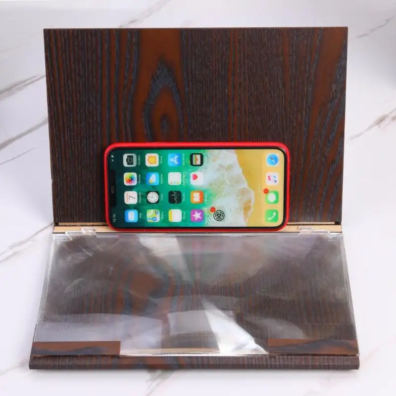 12 дюймовый деревянный складной кронштейн мобильный увеличитель для экрана