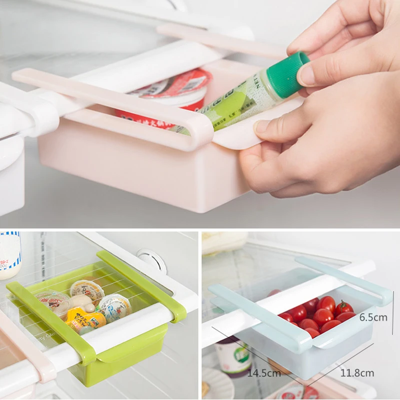 Выдвижной ящик для холодильника держатель экологически чистый кухонный