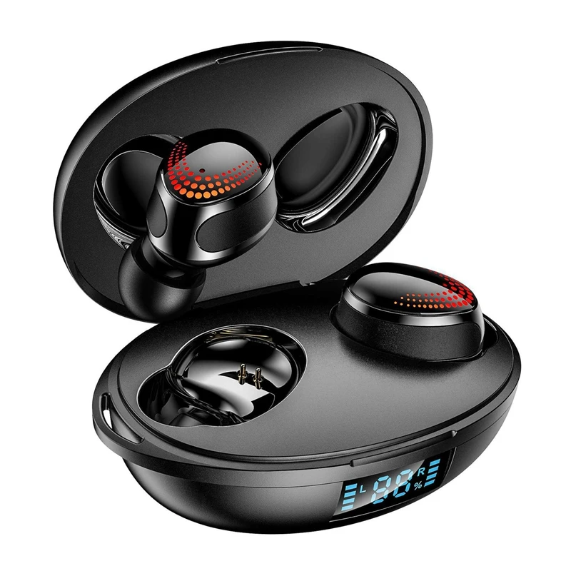 K1 TWS Bluetooth гарнитура Smart Press Control с цифровым дисплеем HD стерео Спортивная