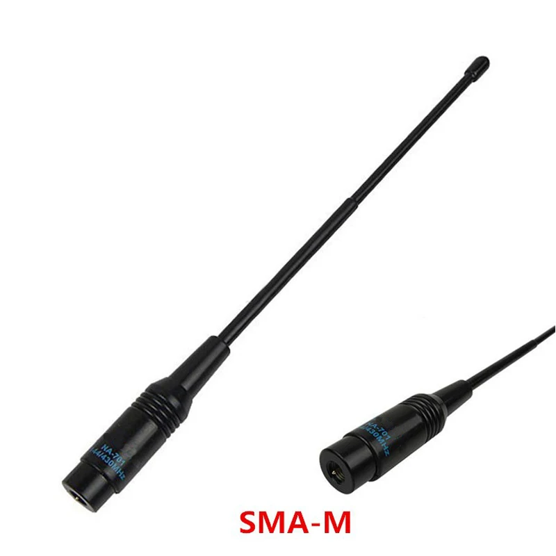 5 шт. NA 701 SMA M Мужская двухдиапазонная антенна для Kenwood Radio Baofeng UV 3R VX 2R/3R 5R V 6R 7R FT 60R TH